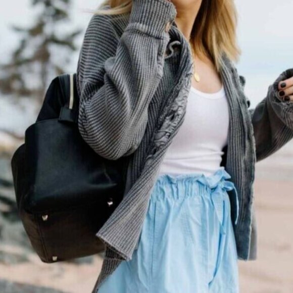 Free People Fp One Scout Jacket Tharmal Buttondown New XS - Picture 2 of 6